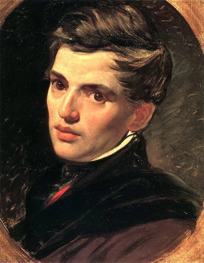 Ritratto di Alexander Briullov, da Karl Pavlovic Brjullov - The State Russian Museum, St. Petersburg